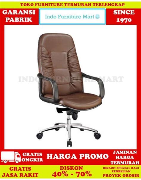 Jual Kursi Kantor Kerja Direktur Minimalis Ichiko Ic S Hdt Leather