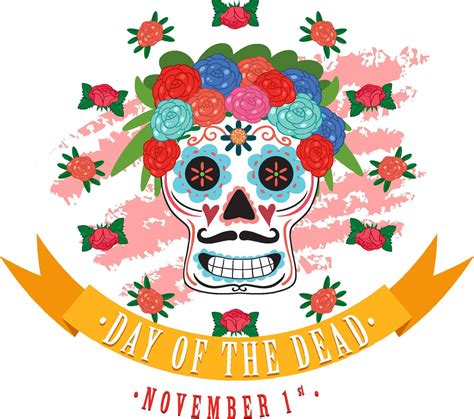 Day Of The Dead Banner 11668150 Vector Art At Vecteezy