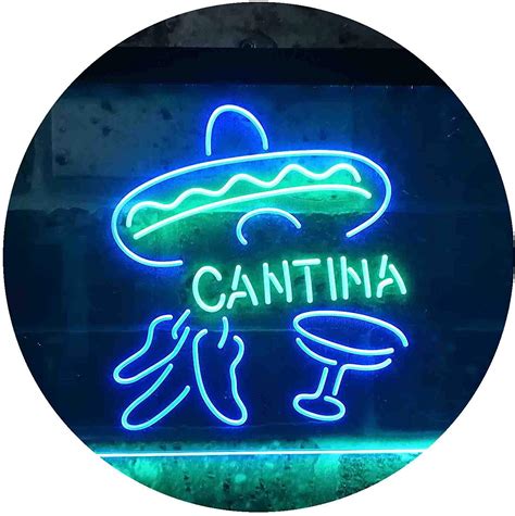 Mexican Bar Beer Cantina Led Neon Light Sign Way Up Ts