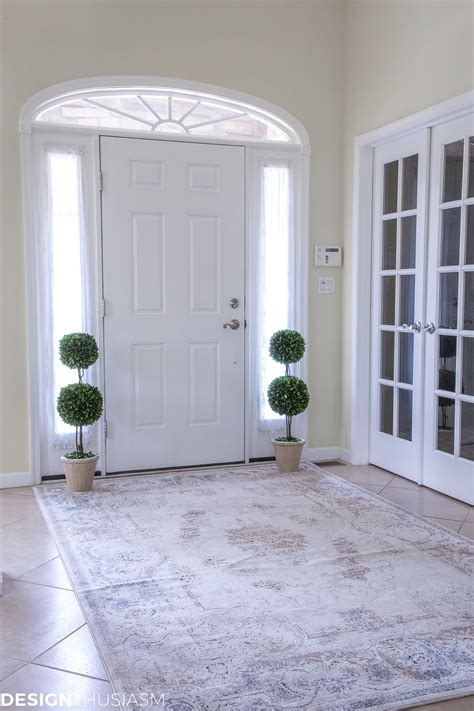 Entryway Rugs How To Create An Elegant Entry Foyer Designthusiasm