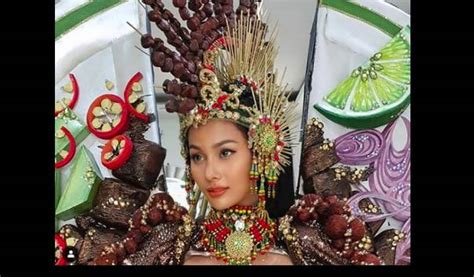 Uniknya Kostum Wakil Indonesia Di Miss Grand International Malah Bikin