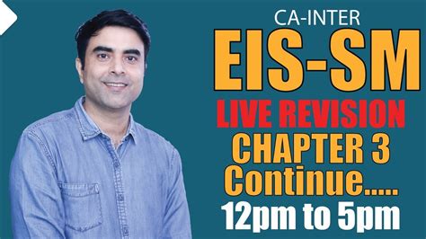 CA INTER EIS SM EXAM ORIENTED REVISION FOR NOV 2022 LEC 3 BY