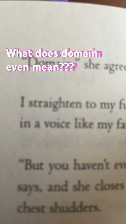 What Does Domain Mean Someone Who Knows Pls Tell Me I Am Confused 🥲🥲🥲