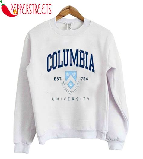 Columbia University Sweatshirt - pepperstreets | University sweatshirts ...