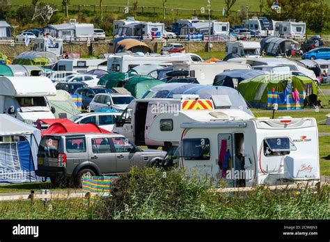 Freshwater Beach Holiday Park Burton Hi Res Stock Photography And