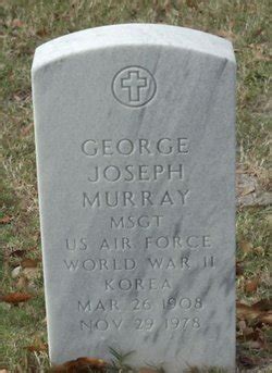 George Joseph Murray 1908 1978 Homenaje De Find A Grave