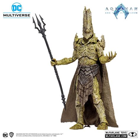 Aquaman Y El Reino Perdido Figura Dc Multiverse King Kordax Cm