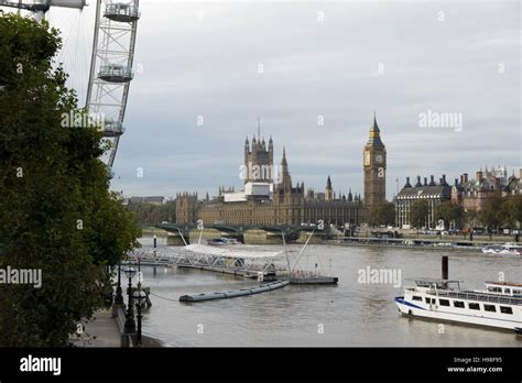 Big Ben London Eye Millennium Wheel Palace Of Westminster Houses