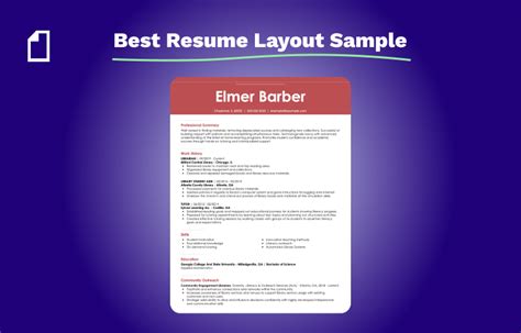 Best Resume Layouts For Examples How To Choose