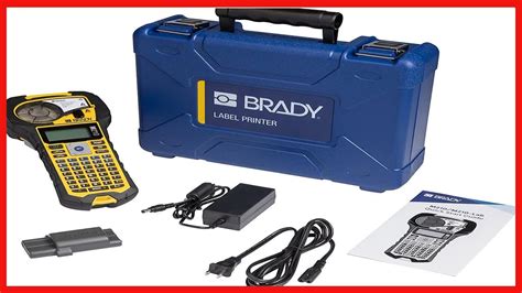 Brady M210 Portable Label Printer Kit M210 KIT YouTube