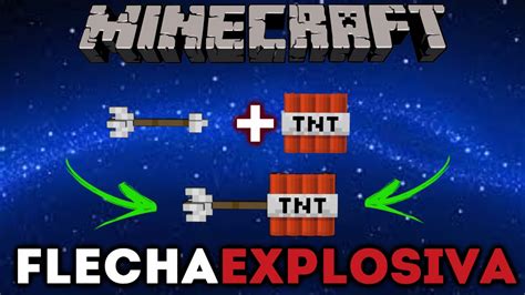 Minecraft Como Fazer Flechas Explosivas Sem Mods Youtube