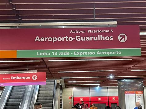 Como Ir De Trem Para O Aeroporto De Guarulhos Passageiro De Primeira