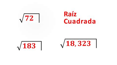 Raiz Cuadrada De N Meros Enteros Youtube