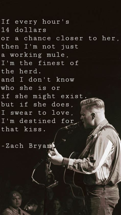 Zach Bryan - Quiet, heavy dreams in 2023 | Country music quotes ...