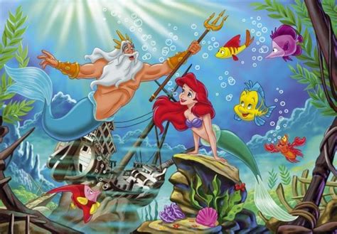 dessins animes ariel la petite sirene