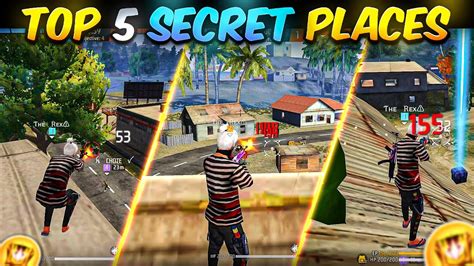 Clash Squad Top 5 Best Hiding Places Cs Rank Hidden Place Free Fire