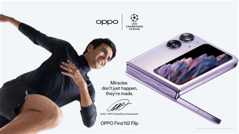 Oppo Announces Kak As Brand Ambassador For Uefa Champions League