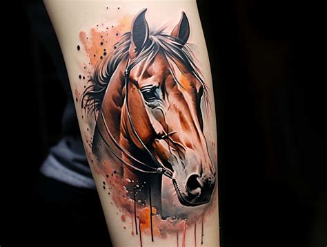 Powerful Meanings Behind Horse Tattoos+ Designs