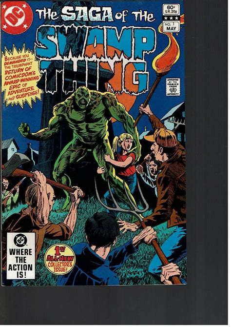 The Saga Of Swamp Thing Comic Books Bronze Age Dc Comics