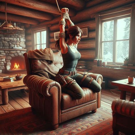 Lara Croft Tied In A Cabin By Der Antagonist On Deviantart