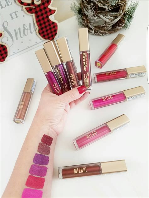 Milani Amore Matte Metallic Lip Creme Alicia Borchardt Labiales