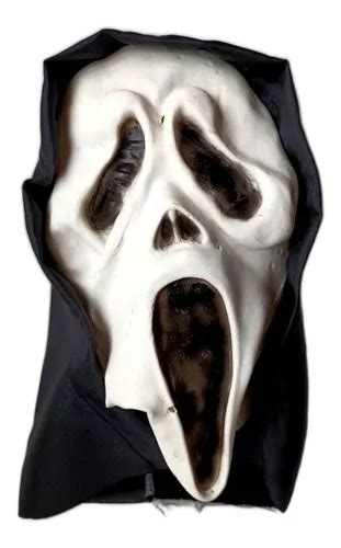 Máscara Ghostface Scream Vinil Disfraz Halloween MercadoLibre