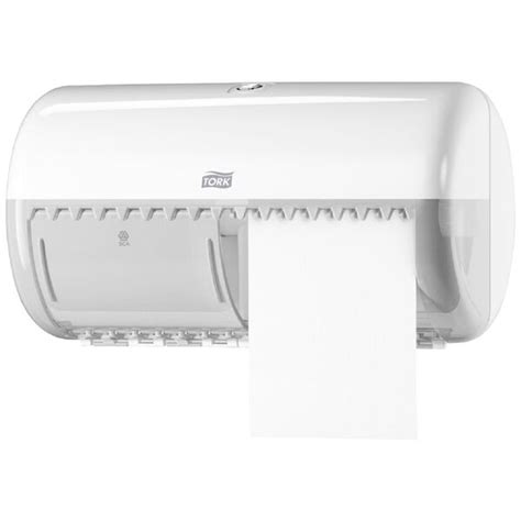 Tork T4 Twin Toilet Paper Roll Dispenser White Officeworks