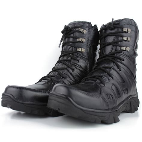 Jual SEPATU PDL TNI POLRI SATPAM SAFETY UJUNG BESI RUBICON SWAT