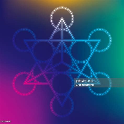 Metatrons Cube Sacred Geometry Symbol High Res Vector Graphic Getty