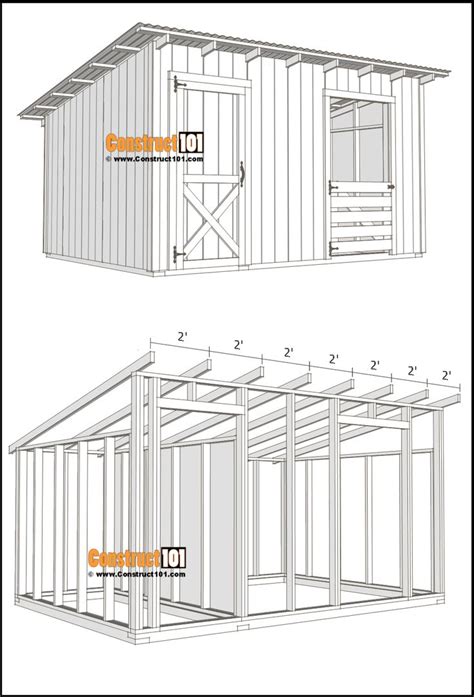 Free Shed Plans With Drawings Material List Free Pdf Download Free Shed Plans Small