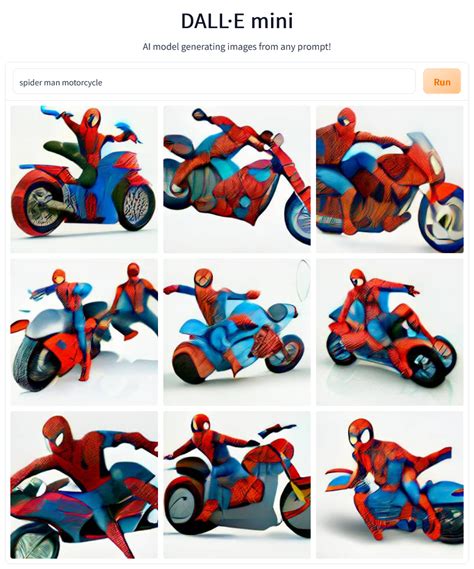 Spider man motorcycle : dallemini