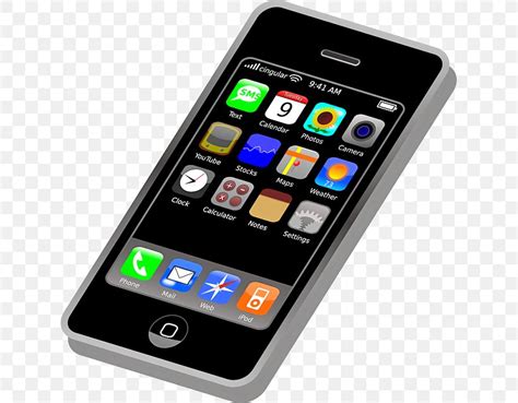 IPhone 4 Telephone Smartphone Clip Art, PNG, 627x640px, Iphone 4, Blog, Cellular Network ...