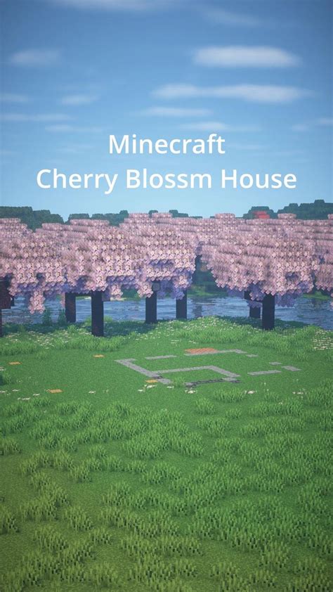 Minecraft Cherry Blossom House [Video] | Minecraft houses, Blossom ...