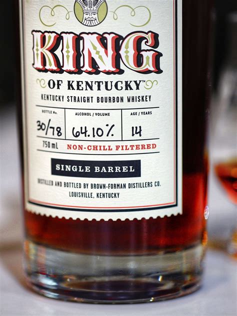 King of Kentucky Single Barrel Kentucky Straight Bourbon 2021 Review