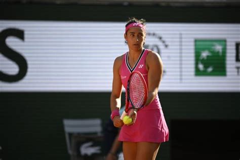 Caroline Garcia Qualifi E Pour Le Deuxi Me Tour De Roland Garros J