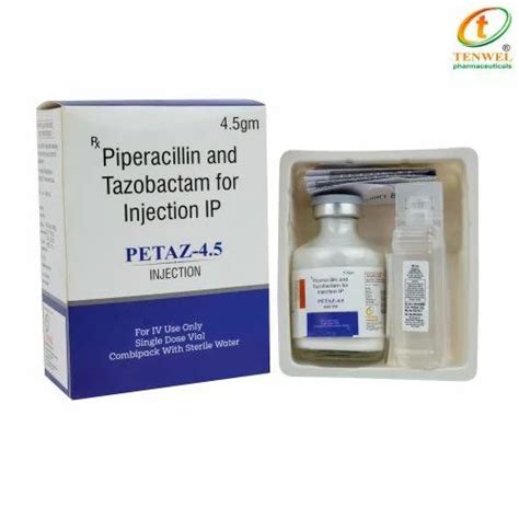 Piperacillin Tazobactam For Injection Ip Packaging Type Box At Rs