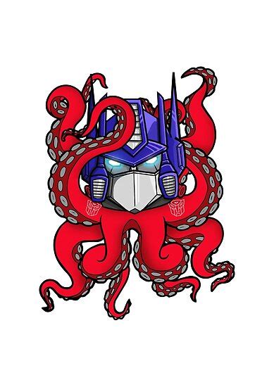 "Octopus Prime - Transformers" Poster by phunknomenon | Redbubble