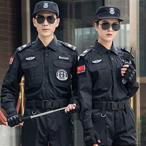 Military Police Uniform Long Sleeves Tricolor - China Police Uniform ...