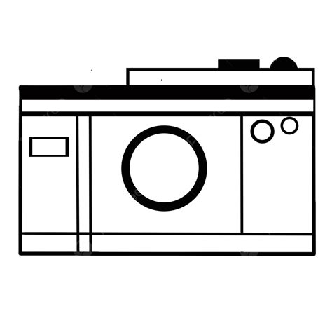 Point And Shoot Camera Clip Art Camera Single Lens Clipart Png