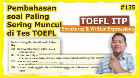 Cara Mengerjakan Soal Toefl Itp Structure Dalam Detik Langsung Benar