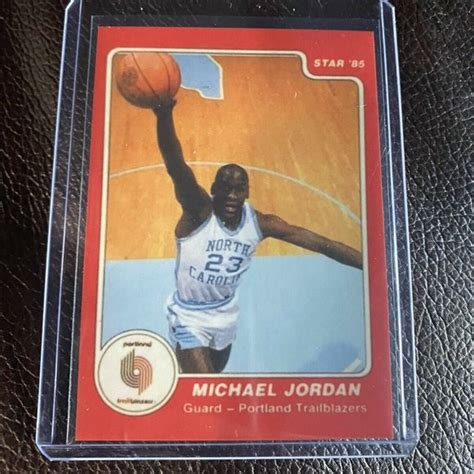 Accessories Rare Michael Jordan Star Company Error Rookie Promo