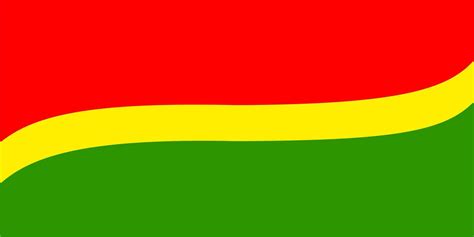 Vector graphic of red, yellow, and green banner. Good for prints ...