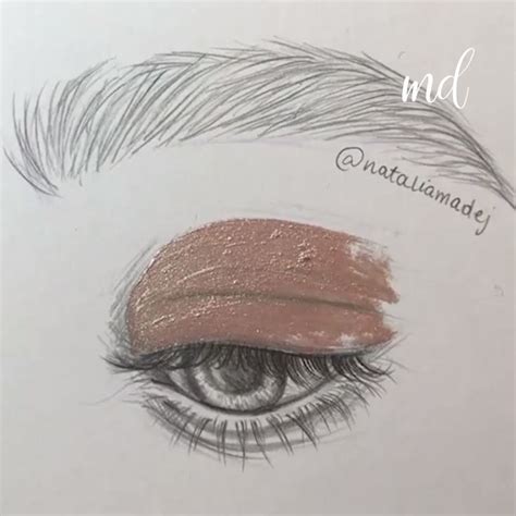 Eye And Eyebrows Drawing Makeup Tutorial Video How To Draw Eyebrows Drawings Eyebrow Drawing