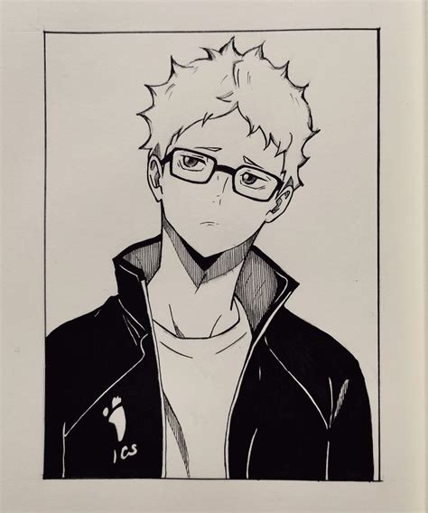 Kei Tsukishima In 2024 Anime Character Drawing Anime Fanart