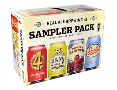 Real Ale Sampler Pack Craft Beer Cans 12 Cans 12 Fl Oz QFC