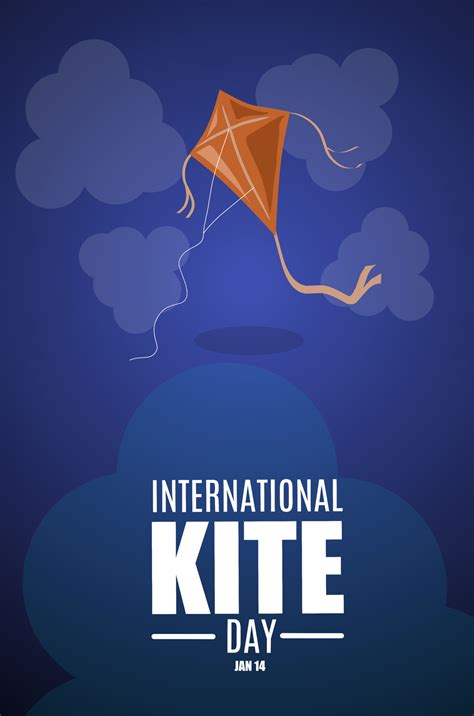 international kite day vector illustration  vector art  vecteezy