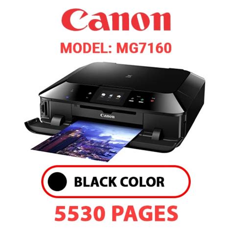 Canon Mg7160 Printer Black Ink Dentaplus Australia