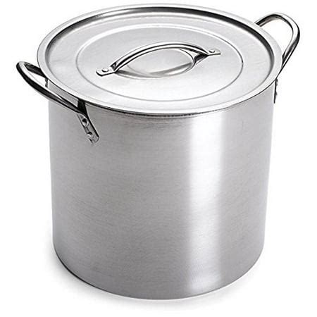 Stainless Steel Stock Pot, 20 quart with Lid - Walmart.com