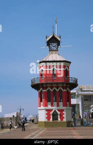 The Historic Clock Tower At Victoria And Alfred Waterfront In Cape Town