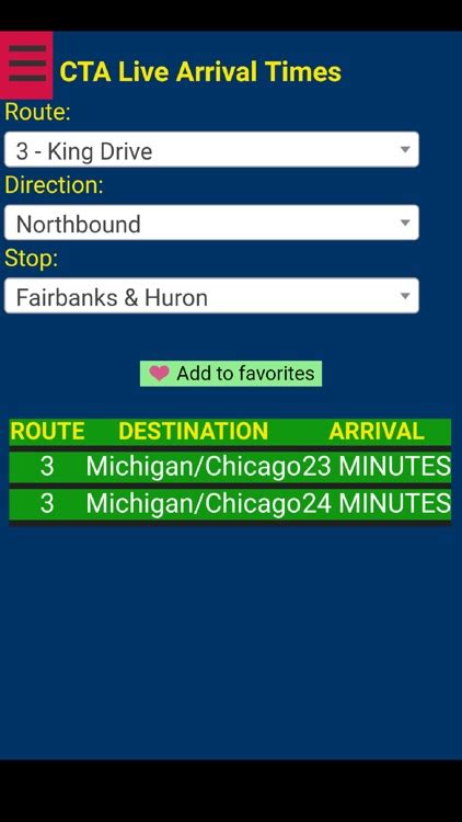 Chicago CTA Bus Tracker by Naiara Albaina